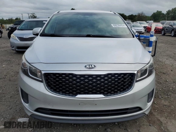 2016 Kia Sedona LX with VIN KNDMB5C12G6081894, listed as a Copart auction lot 69238454 with 127,507 mi miles and Salvage Title. Bid and sale history available at carsss.com. Image 5.