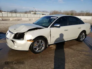 2008 Mercury Sable Premier with VIN 1MEHM42W38G600870, listed as a Copart auction lot 50564345 with 211,414 mi miles and Non Repairable. Bid and sale history available at carsss.com. Image 1.