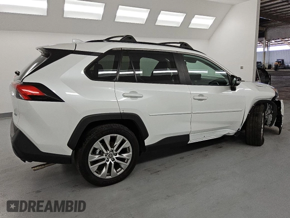 2024 Toyota RAV4 XLE Premium with VIN 2T3C1RFV2RW316204, listed as a Copart auction lot 53044665 with 18,276 mi miles and Clean title. Bid and sale history available at DreamBid. Image 3.
