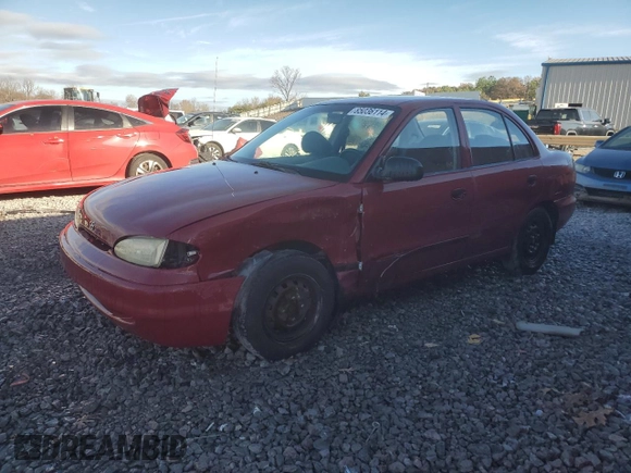 1997 Hyundai Accent с VIN KMHVF24N5VU369924, выставлен на аукционе Copart как лот 85036114 с пробегом 168 797 миль миль и Списание • Salvage title. История ставок и продаж доступна на DreamBid. Изображение 1.