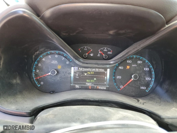 2016 Chevrolet Colorado 4WD LT with VIN 1GCGTCE37G1351955, listed as a Copart auction lot 44261895 with 75,831 mi miles and Salvage Title. Bid and sale history available at carsss.com. Image 9.