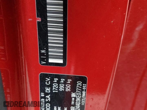 2019 Kia Forte LXS with VIN 3KPF24AD3KE077730, listed as a Copart auction lot 81491144 with 127,355 mi miles and Salvage Title. Bid and sale history available at carsss.com. Image 13.