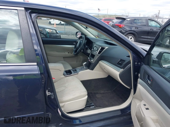 2012 Subaru Legacy 2.5i with VIN 4S3BMBA62C3040160, listed as a IAAI auction lot 42050335 with 186,367 mi miles. Bid and sale history available at carsss.com. Image 5.