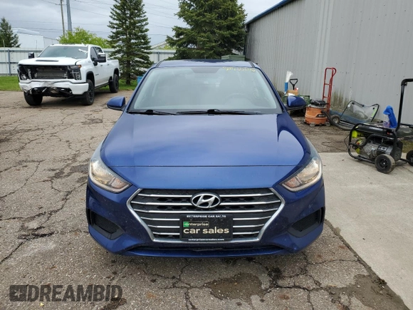 2021 Hyundai Accent SE with VIN 3KPC24A69ME129501, listed as a Copart auction lot 57525015 with 99,623 mi miles and Non repairable. Bid and sale history available at DreamBid. Image 5.
