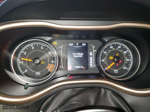 2015 Jeep Cherokee Sport with VIN 1C4PJLAB3FW643641, listed as a Copart auction lot 50572645 with 46,699 mi miles and Salvage Title. Bid and sale history available at carsss.com. Image 9.