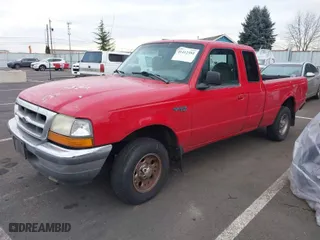 1998 Ford Ranger XL with VIN 1FTYR14C0WPB33327, listed as a IAAI auction lot 41412384 with 210,313 mi miles. Bid and sale history available at carsss.com. Image 2.