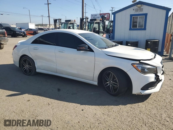 2019 Mercedes-Benz CLA 250 with VIN WDDSJ4EB1KN752504, listed as a Copart auction lot 46440145 with 66,361 mi miles and Salvage Title. Bid and sale history available at DreamBid. Image 4.