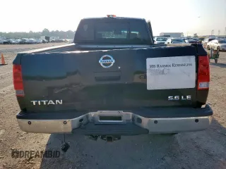 2008 Nissan Titan with VIN 1N6BA07F08N310449, listed as a Copart auction lot 58926115 with 323,607 mi miles and Salvage title. Bid and sale history available at DreamBid. Image 6.