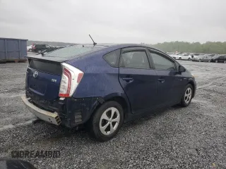 2013 Toyota Prius One with VIN JTDKN3DU1D0341471, listed as a Copart auction lot 52001815 with 207,181 mi miles and Salvage Title. Bid and sale history available at carsss.com. Image 3.