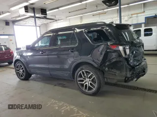 2016 Ford Explorer Sport with VIN 1FM5K8GT3GGD14074, listed as a Copart auction lot 52121725 with 85,138 mi miles and Salvage Title. Bid and sale history available at carsss.com. Image 2.