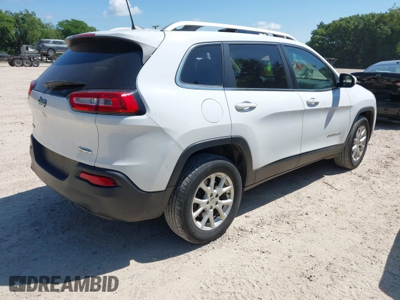 2018 Jeep Cherokee Latitude Plus z VIN 1C4PJMLBXJD514934, wystawiony jako IAAI lot #42634548 z przebiegiem 76 252 mil mil oraz . Historia ofert i sprzedaży dostępna na DreamBid. Obrazek 4.