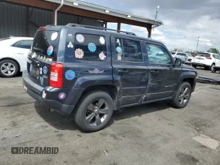 2015 Jeep Patriot High Altitude with VIN 1C4NJRFB9FD258471, listed as a Copart auction lot 54759735 with 127,823 mi miles and Salvage title. Bid and sale history available at DreamBid. Image 3.