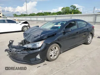 2020 Hyundai Elantra SEL z VIN 5NPD84LF4LH597761, wystawiony jako Copart lot #54498145 z przebiegiem 51 195 mil mil oraz Szkoda całkowita • Salvage title. Historia ofert i sprzedaży dostępna na DreamBid. Obrazek 1.
