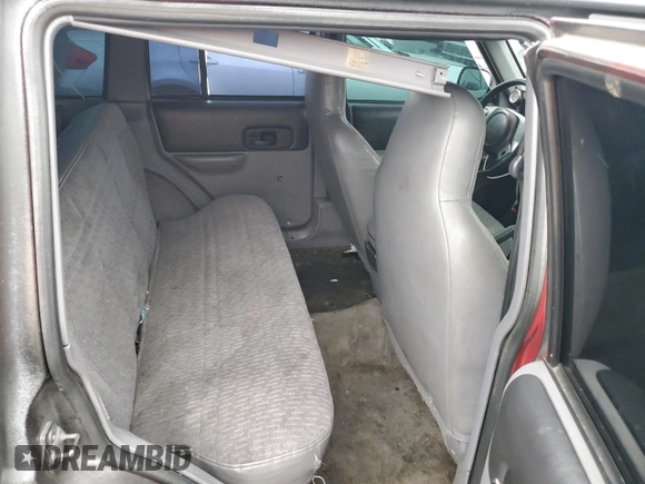 1998 Jeep Cherokee SE with VIN 1J4FT28S1WL203077, listed as a Copart auction lot 75872944 with 184,840 mi miles and Salvage Title. Bid and sale history available at carsss.com. Image 10.