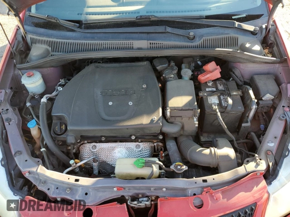 2010 Suzuki SX4 with VIN JS2YB5A38A6302644, listed as a Copart auction lot 80246004 with 73,621 mi miles and Salvage Title. Bid and sale history available at carsss.com. Image 11.