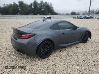 2023 Toyota GR86 Premium with VIN JF1ZNBE12P9766619, listed as a Copart auction lot 44606245 with 6,434 mi miles and Salvage Title. Bid and sale history available at carsss.com. Image 3.