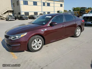 2018 Kia Optima LX with VIN 5XXGT4L39JG240201, listed as a Copart auction lot 74703234 with 92,837 mi miles and Salvage Title. Bid and sale history available at carsss.com. Image 1.