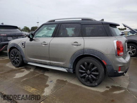 2018 MINI Countryman Cooper S with VIN WMZYT3C37J3D99610, listed as a Copart auction lot 74828654 with 48,243 mi miles and Salvage Title. Bid and sale history available at carsss.com. Image 2.