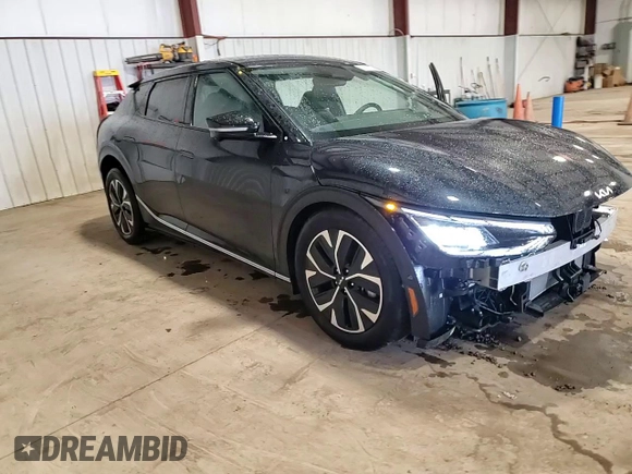 2024 Kia EV6 Wind with VIN KNDC3DLC0R5221048, listed as a Copart auction lot 51476745 with 4,652 mi miles and Salvage Title. Bid and sale history available at carsss.com. Image 15.