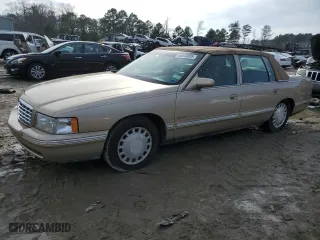 1998 Cadillac DeVille with VIN 1G6KD54YXWU732005, listed as a Copart auction lot 44613265 with 119,511 mi miles and Clean Title. Bid and sale history available at carsss.com. Image 1.