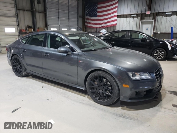 2012 Audi A7 3.0 Prestige with VIN WAU2GAFC4CN176226, listed as a Copart auction lot 49994405 with 117,646 mi miles and Salvage Title. Bid and sale history available at carsss.com. Image 4.