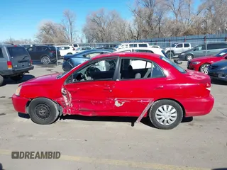 2004 Kia Rio with VIN KNADC125746285903, listed as a IAAI auction lot 41674164 with 202,845 mi miles. Bid and sale history available at carsss.com. Image 14.