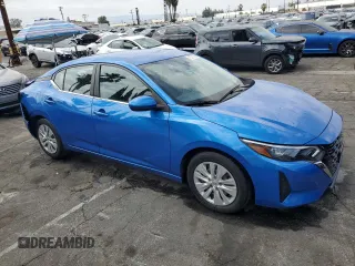 2024 Nissan Sentra SV with VIN 3N1AB8CV9RY270628, listed as a Copart auction lot 54660855 with 23,209 mi miles and Salvage Title. Bid and sale history available at DreamBid. Image 4.