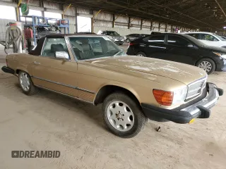 1983 Mercedes-Benz 380 with VIN WDBBA45A9DB027768, listed as a Copart auction lot 49116105 with 154,332 mi miles and Clean Title. Bid and sale history available at carsss.com. Image 4.