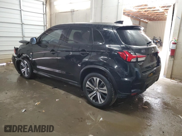 2020 Mitsubishi Outlander ES with VIN JA4AP3AU6LU013992, listed as a Copart auction lot 53069615 with 13,815 mi miles and Salvage title. Bid and sale history available at DreamBid. Image 2.