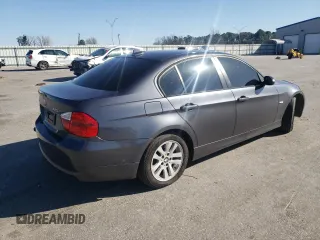 2006 BMW 3 Series 325i with VIN WBAVB13546KX65171, listed as a Copart auction lot 48772095 with 114,806 mi miles and Salvage Title. Bid and sale history available at carsss.com. Image 3.