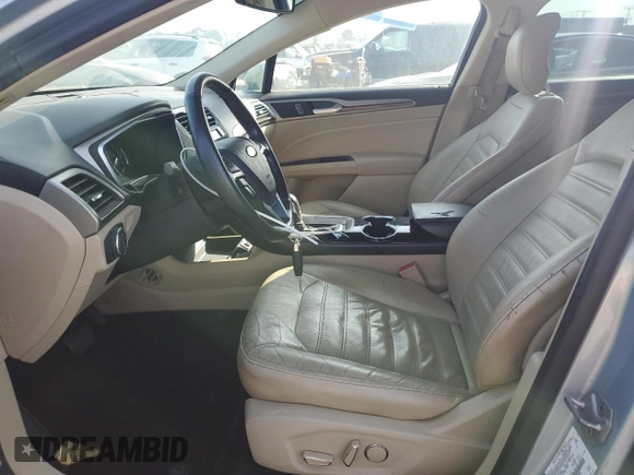 2014 Ford Fusion SE Hybrid with VIN 3FA6P0LU3ER150606, listed as a Copart auction lot 62859575 with 218,371 mi miles and Salvage title. Bid and sale history available at DreamBid. Image 7.