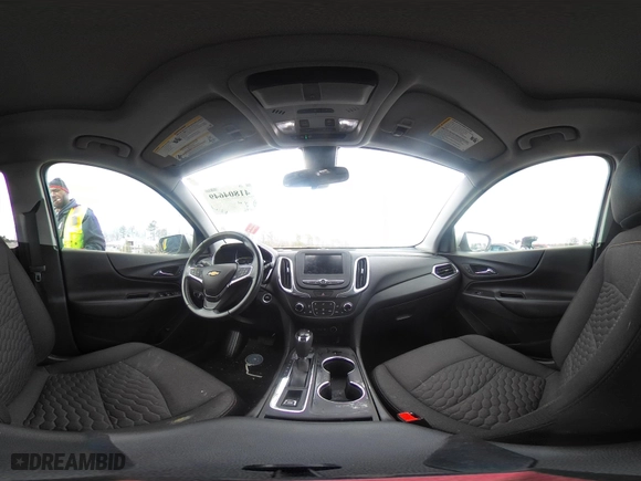 2020 Chevrolet Equinox LT with VIN 3GNAXVEX8LS660861, listed as a IAAI auction lot 41804649 with 53,478 mi miles. Bid and sale history available at carsss.com. Image 18.