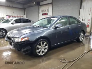2004 Acura TSX w/Navigation with VIN JH4CL959X4C006391, listed as a Copart auction lot 85966044 with 155,472 mi miles and Salvage title. Bid and sale history available at DreamBid. Image 1.