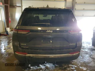 2024 Jeep Grand Cherokee Laredo X with VIN 1C4RJHAG2RC123051, listed as a Copart auction lot 45564825 with 9,292 mi miles and Salvage Title. Bid and sale history available at carsss.com. Image 6.