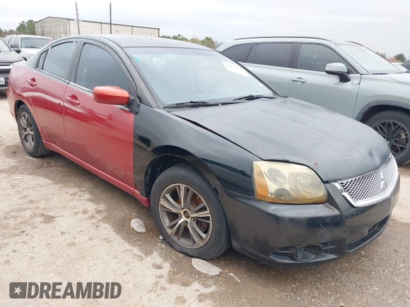 2011 Mitsubishi Galant ES with VIN 4A32B3FF6BE028291, listed as a IAAI auction lot 41061276 with 1 mi miles. Bid and sale history available at carsss.com. Image 1.