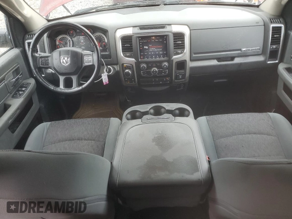 2018 Ram 1500 Big Horn with VIN 1C6RR7GG9JS310766, listed as a Copart auction lot 57300475 with 101,572 mi miles and Salvage title. Bid and sale history available at DreamBid. Image 8.
