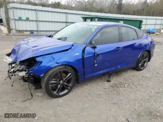 2024 Acura Integra w/A-Spec Package with VIN 19UDE4H31RA027578, listed as a Copart auction lot 86134894 with 15,669 mi miles and Salvage Title. Bid and sale history available at carsss.com. Image 1.
