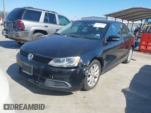 2012 Volkswagen Jetta Sedan SE w/Convenience PZEV with VIN 3VWDP7AJ1CM339992, listed as a IAAI auction lot 41632040 with 95,461 mi miles. Bid and sale history available at carsss.com. Image 2.
