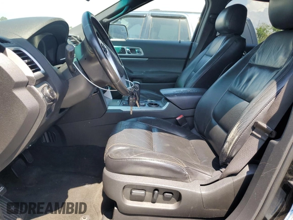2012 Ford Explorer XLT with VIN 1FMHK7D86CGA20086, listed as a Copart auction lot 55520095 with 201,827 mi miles and Clean Title. Bid and sale history available at DreamBid. Image 7.