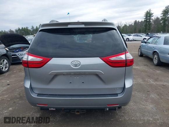 2015 Toyota Sienna LE AAS with VIN 5TDKK3DC1FS551231, listed as a IAAI auction lot 41991035 with 115,149 mi miles and . Bid and sale history available at DreamBid. Image 16.