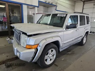 2007 Jeep Commander Limited с VIN 1J8HH58N57C550742, выставлен на аукционе Copart как лот 64036205 с пробегом 156 363 миль миль и Списание • Salvage title. История ставок и продаж доступна на DreamBid. Изображение 1.