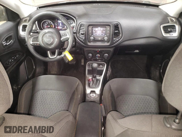 2018 Jeep Compass Sport with VIN 3C4NJCAB8JT300622, listed as a Copart auction lot 51066835 with 96,741 mi miles and Salvage Title. Bid and sale history available at carsss.com. Image 8.