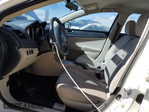 2010 Mitsubishi Lancer DE with VIN JA32U1FU9AU006742, listed as a Copart auction lot 48222175 with 110,989 mi miles and Salvage Title. Bid and sale history available at carsss.com. Image 7.