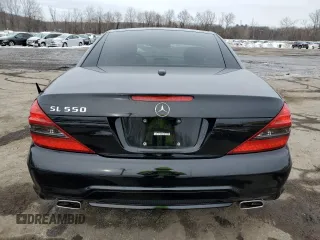 2009 Mercedes-Benz SL 550 with VIN WDBSK71F29F152210, listed as a Copart auction lot 44854165 with 69,777 mi miles and Salvage title. Bid and sale history available at DreamBid. Image 6.