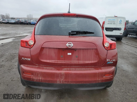 2011 Nissan Juke SL with VIN JN8AF5MV9BT028875, listed as a Copart auction lot 52258195 with 115,616 mi miles and Clean Title. Bid and sale history available at carsss.com. Image 6.