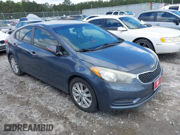 2015 Kia Forte LX with VIN KNAFX4A64F5271782, listed as a IAAI auction lot 41981939 with Not Provided miles. Bid and sale history available at carsss.com. Image 1.
