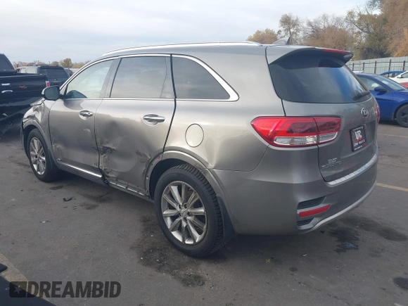 2017 Kia Sorento SX with VIN 5XYPKDA59HG304752, listed as a IAAI auction lot 40931971 with 143,211 mi miles and . Bid and sale history available at DreamBid. Image 3.