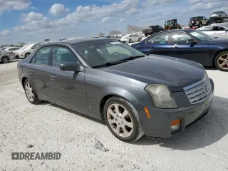 2007 Cadillac CTS with VIN 1G6DP577270136849, listed as a Copart auction lot 77026184 with 0 mi miles and Non Repairable. Bid and sale history available at carsss.com. Image 4.