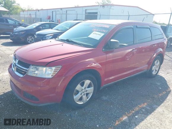 2013 Dodge Journey Canada Value с VIN 3C4PDCAB1DT602936, выставлен на аукционе IAAI как лот 42565981 с пробегом 180 001 миль миль и . История ставок и продаж доступна на DreamBid. Изображение 2.