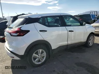 2024 Nissan Kicks S with VIN 3N1CP5BV9RL532400, listed as a Copart auction lot 49999005 with 32,539 mi miles and Salvage Title. Bid and sale history available at DreamBid. Image 3.